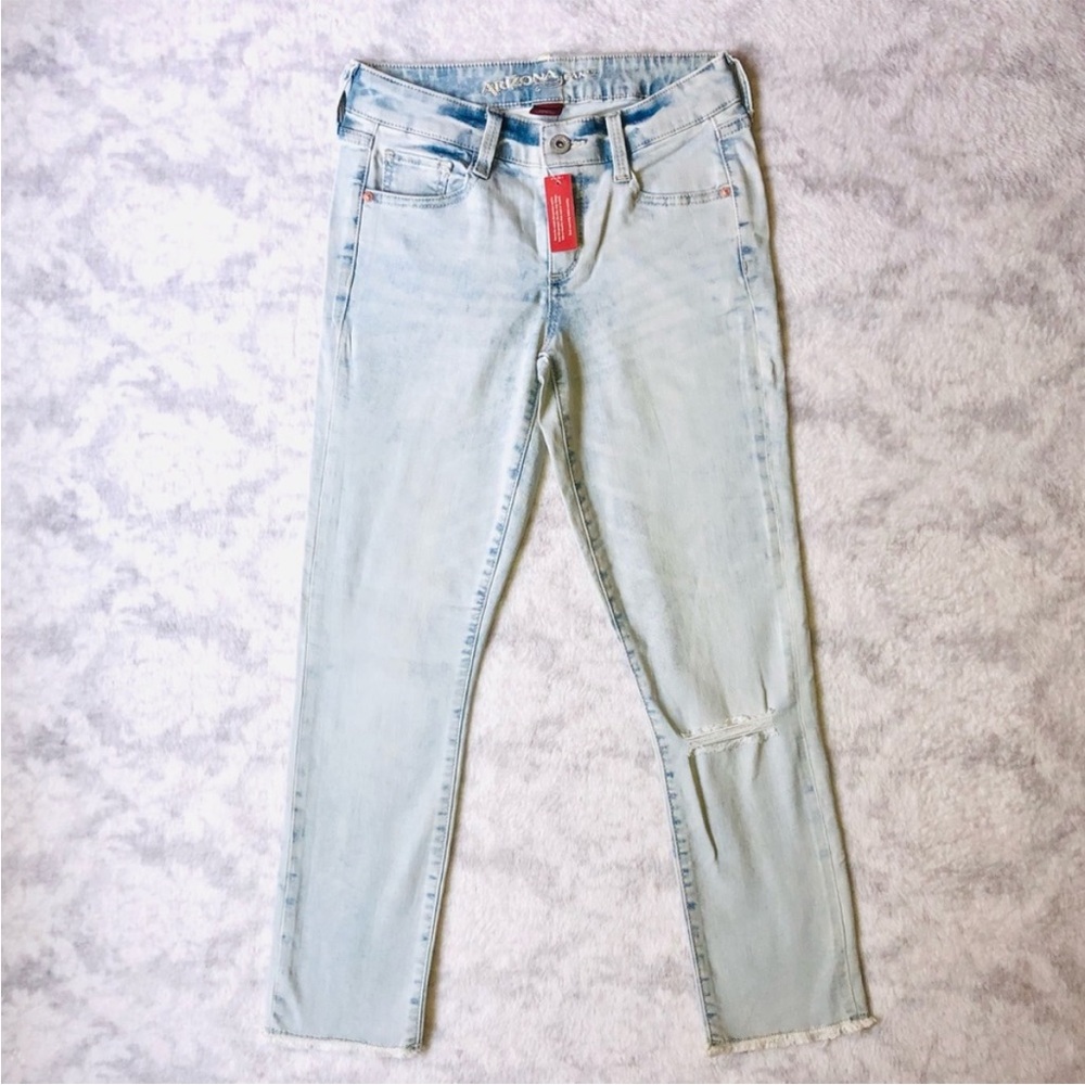 NEW Arizona Jeans Co Mid Rise Ankle Skinny Jeans
